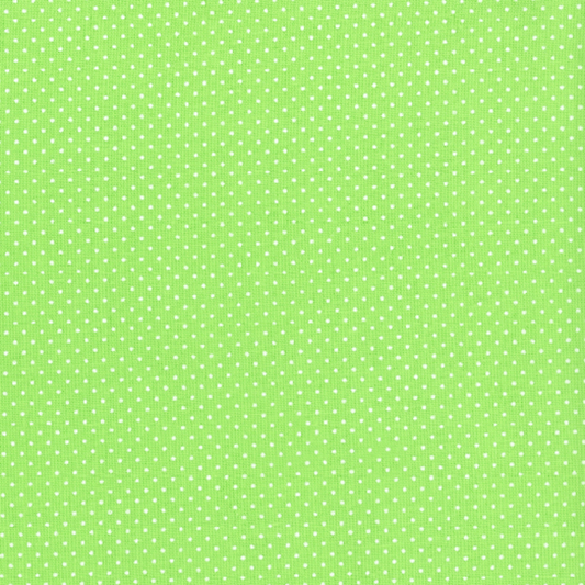 Sew Easy Fabric Micro Dot Series 100% Cotton Light Lime