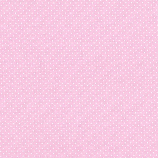 Sew Easy Fabric Micro Dot Series 100% Cotton Candy Pink