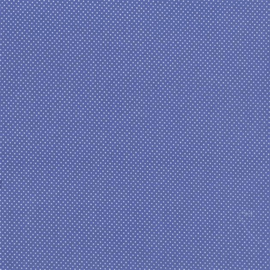 Sew Easy Fabric Micro Dot Series 100% Cotton Cornflower Blue