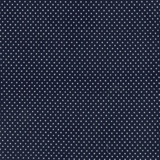 Sew Easy Fabric Micro Dot Series 100% Cotton French Navy