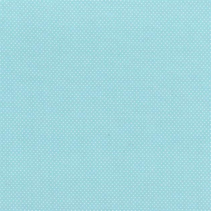 Sew Easy Fabric Micro Dot Series 100% Cotton Light Blue
