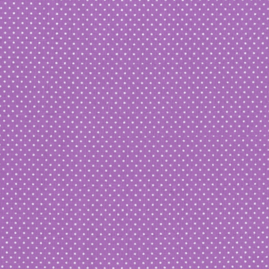 Sew Easy Fabric Micro Dot Series 100% Cotton Light Purple