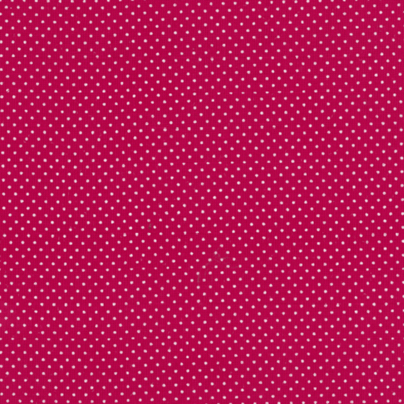 Sew Easy Fabric Micro Dot Series 100% Cotton Magenta