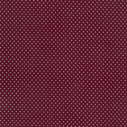 Sew Easy Fabric Micro Dot Series 100% Cotton Plum