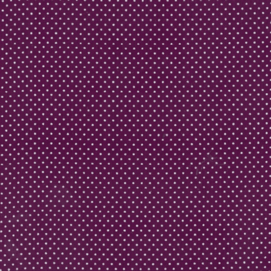Sew Easy Fabric Micro Dot Series 100% Cotton Purple