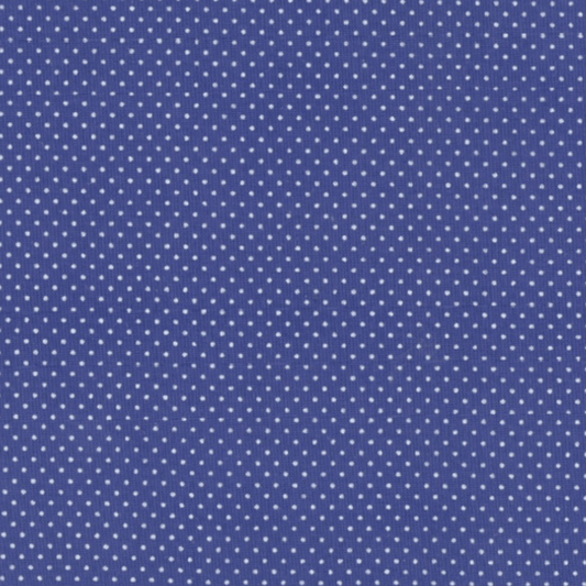 Sew Easy Fabric Micro Dot Series 100% Cotton Royal