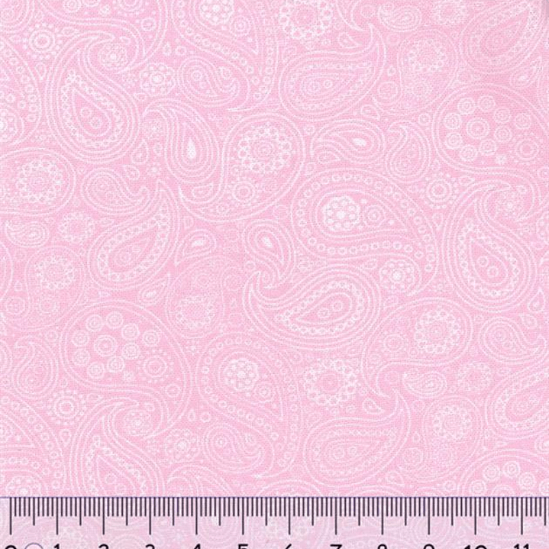 Sew Easy Paisley Print Cotton Sheeting Candy