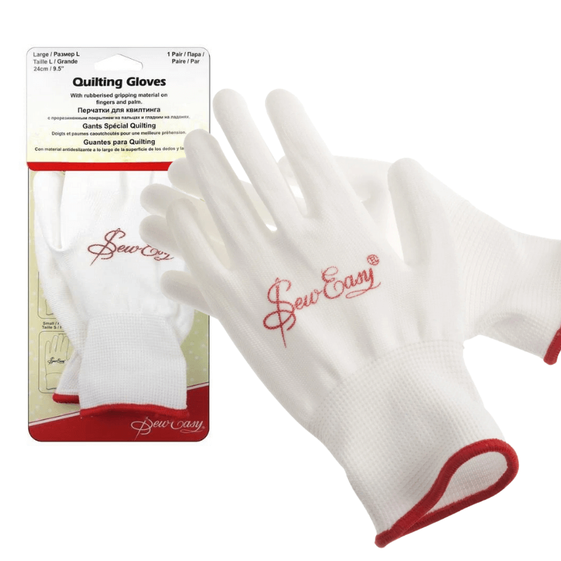 Premium high quality quilting gloves, available in two size options with a new slimline, comfortable fit.