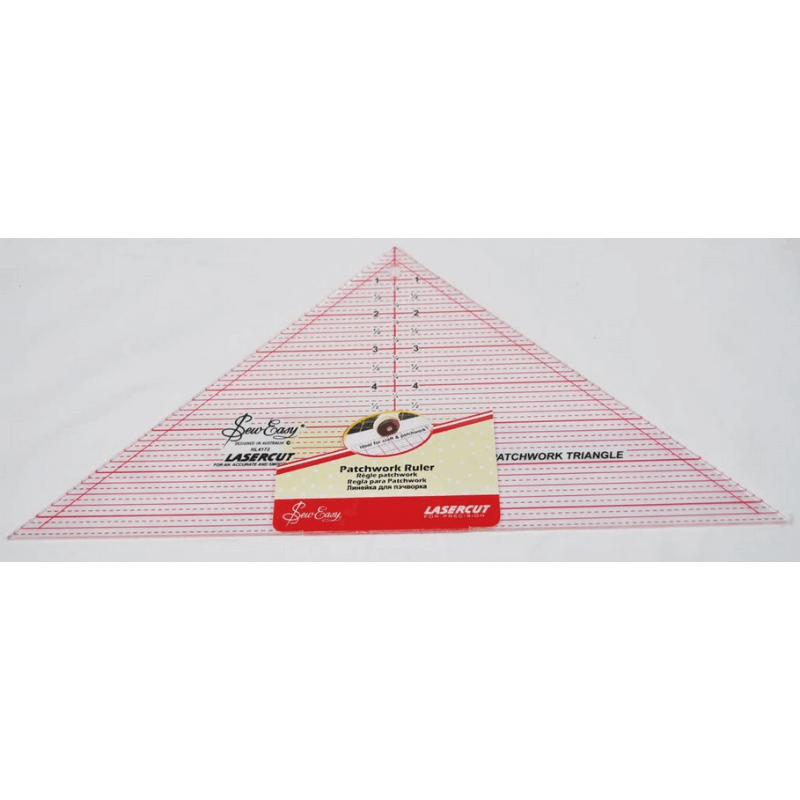 Ideal for creating bunting and other triangle-based designs.