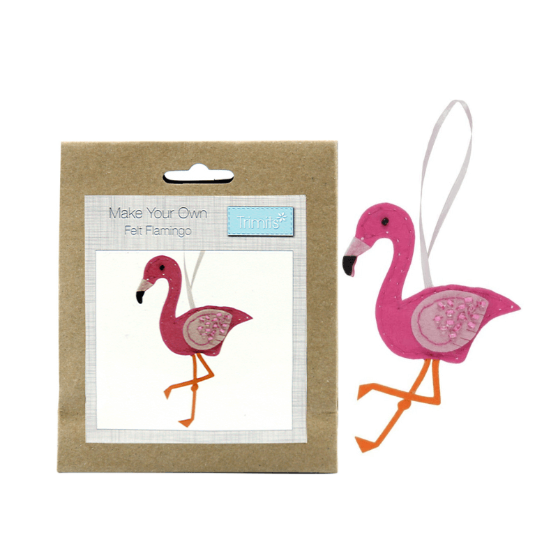 Trimits Felt Craft Kit Flamingo