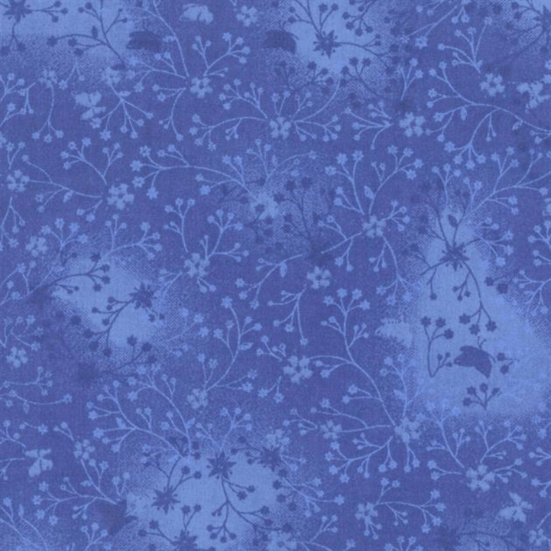Triple S Flutter Tone on Tone 100% Cotton Printed Royal Blue is great to use for patchwork, quilting, dresses and trims, feature fabrics, hair scrunchies, and all sorts of wonderful sewing projects.
