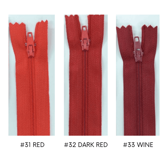 Vizzy Dress Zippers Red, Dark Red, Wine